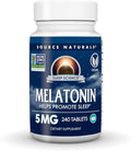 Source Naturals Melatonin, Helps Promote Sleep* - 5 mg - 240 Tablets