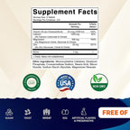 Vitamatic Calcium Magnesium Zinc D3 Boron | 365 Coated Tablets Supplement | Calcium 1200 mg, Magnesium 420mg, Zinc 25mg, Vitamin D3 1000 IU, Boron 1 mg | Non-GMO | Gluten Free | Made in USA