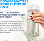 DRINK HRW Harmony+ Advanced Molecular Hydrogen Water + Immune Support: Up to 3X More Active Hydrogen, ImmunoLP20 Postbiotics, Plus VIT C, Zinc, B12 for Immune and Cellular Health (Raspberry, 30 count)