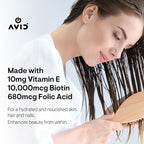 Playboy - Vitamin E + Biotin Oral Strips Supplement (30 Edible Strips) Fast Dissolving Skin, Hair & Nail Growth Supplement with Folic Acid - Strawberry Flavored Beauty Supplements for Women & Men