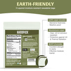 HANDPICK Organic Amla Powder (14oz) Amalaki, USDA Organic, Non-GMO | 100% Raw and Natural - Lab Tested for Purity | Indian Gooseberry Powder | Resealable Zip Lock Pouch
