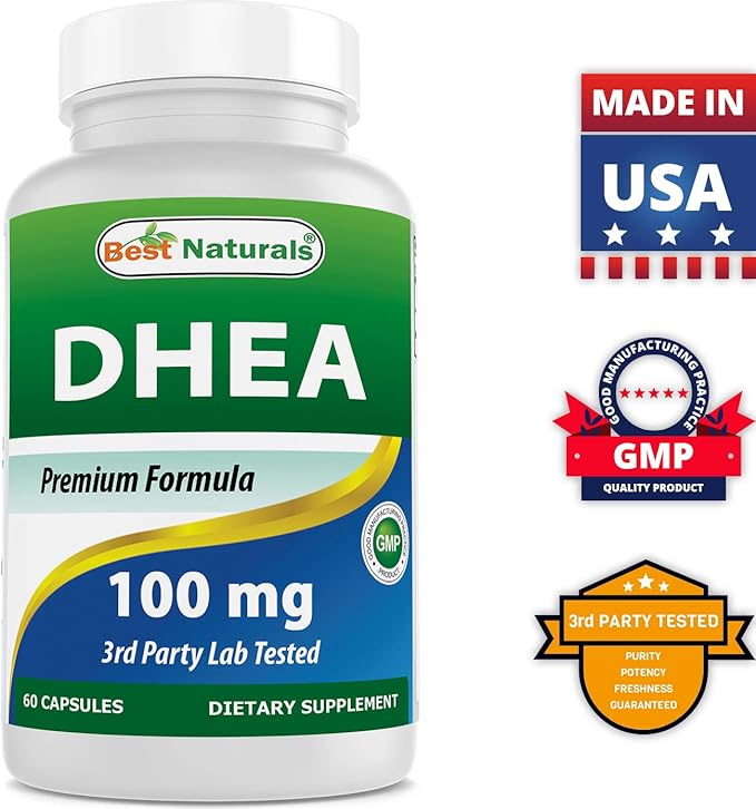 Best Naturals D-Mannose 1500mg & DHEA 100mg