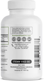 Bronson Ginkgo Biloba Extra Strength Supports Brain Function & Memory, 90 Vegetarian Capsules