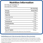 CELFULL NADH Supplement 40mg Enchance NMN Alternative NAD+ Supplement for Immune Support Anti-Aging Boost Brain Cognition & Chronic Fatigue Supplements
