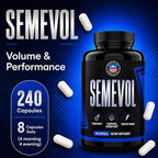 Semen Volume Booster Dietary Supplement for Men’s Fertility Health Support | Premium Dosing for Maximum Load and Quality Results | Made in the USA | 150 Capsules (1 Month Supply)