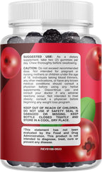 Phytoral Extra Strength Cranberry Supplement Gummies for Women - Cranberry Gummies for Kidney and Bladder Support - Herbal Supplements for Urinary Tract Health for Women - 60 Count (2 Pack)