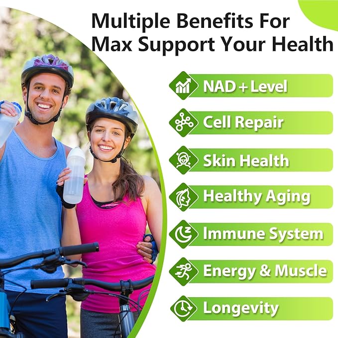 Sublingual NMNH 500mg (480-Day Supply, 500mg per Serving) NMNH(Dihydronicotinamide Mononucleotide)，NAD Supplement for NAD Levels as We Age, for Anti-Aging, Energy, Immunity, Focus - 480 Count