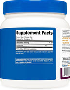 Nutricost L-Glutamine Powder Sweetened with Stevia (500 Grams, BlackBerry Lemonade) - Supplement for Gut Support, 5 Grams of L-Glutamine Per Serving, Gluten Free and Non-GMO