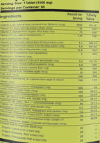 Pure Nutrition Whole Food Multivitamin for Men and Triple Ginseng 790mg form a powerful combo to support support energy, strength and overall wellness. Multivitamin for men 60 Tabs + Triple Ginseng 12