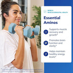 Pure Encapsulations Essential Amino Acids - Muscle Recovery Support & Health* - with Leucine, Threonine & Tryptophan - 180 Capsules