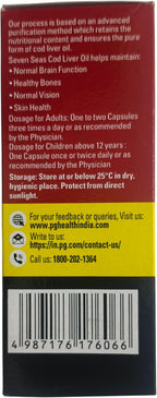 Seven Seas Cod Liver Fish Oil 500 Capsules