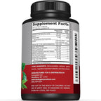 Sunergetic Premium Blood Pressure Support Supplement for Cardiovascular & Heart Health with Garlic, Hawthorn & Hibiscus (90 Capsules)