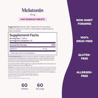 Natrol Melatonin 10mg Fast Dissolve Tablets - Strawberry Flavor, 60 Count, Sleep Support, Fast Dissolve Melatonin for Adults, 60-Day Supply