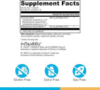 XYMOGEN CortisolV - Ashwagandha & L-Theanine Supplement - For Healthy Cortisol Balance, Relaxation & Mental Clarity* - Adrenal Support* - gluten-free - 120 Capsules