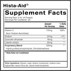 Quicksilver Scientific Nanoemulsified Hista-Aid - Flavonoids to Help Maintain Healthy Histamine Levels - Liposomal Vitamin C, DIM, Luteolin & Quercetin Liquid (50ml)
