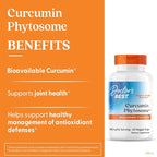 Doctors Best Curcumin Phytosome, Bioavailable Curcumin, Non-GMO, Gluten Free, Soy Free, Vegan 60 Veggie Caps