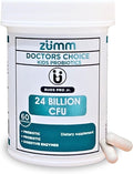 Doctor's Choice Kids Daily Probiotics, New Formula with 24 Billion CFU with Prebiotics & Digestive Enzymes, Acid-Resistant DRcaps, Vegan, Non-GMO, Gluten Free, 60 Capsules