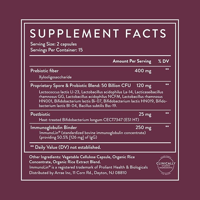 Arrae Tribiotic, Probiotics for Women, Support for Vaginal pH Balance, Gut, Immune, and Feminine Health, Prebiotics, Probiotics, Postbiotics, 30 Count