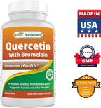 Best Naturals Alpha Lipoic Acid 600 mg & Quercetin with Bromelain
