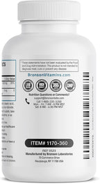 Bronson Melatonin 5mg Fast Dissolve Cherry Flavor Tablets with Vitamin B6 - Nighttime Sleep Aid - Promotes Relaxation, 360 Vegetarian Chewable Lozenges