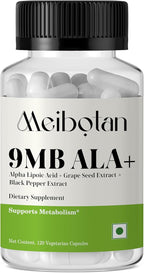 Supplements, Alpha Lipoic Acid 500 mg with Grape Seed Extract & Piperine Extra Strength, 120 Veg Capsules