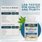 Nature's Lab Gold ProTotal - 60 Billion CFU Probiotic, Prebiotic, Postbiotic, Synbiotic - with Butyragen (Direct Butyrate Generator) 60 Ct