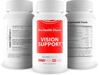 Pro Health Charm Vision Support - Improved Formula - Our Best Vision Pills For Eyes - Eye Vitamins For Vision Focus - Natural Vision Pills Eye Supplements For Adults 50 Blurry Vision Improvement Pills