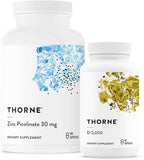 THORNE - Wellness Essentials - Zinc & Vitamin D3 Combo for Immune and Bone Support - 60 to 180 Servings
