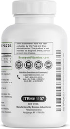 Bronson Tart Cherry Extract + Celery Seed Capsules - Powerful Uric Acid Cleanse, Joint Mobility Support & Muscle Recovery Supplement - Non GMO Formula, 120 Vegetarian Capsules