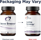 Designs for Health Iodine with Selenium - Iodine Synergy, 10mg Potassium Iodide + 40mcg Selenium (Selenomethionine) Supplement for Thyroid Support - Non-GMO + Gluten-Free (120 Capsules)