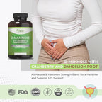 Pure By Nature Bundle Pack of 600mg D Mannose 240 Capsules & One Daily Multivitamin for Women 60 Capsules Supplements, Immunity & Urinary Tract Health Support Women’s Wellness Bundle