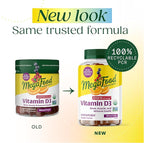 MegaFood Vitamin D3 Gummies 2000 IU (50 mcg) - Vitamin D Gummies Mixed Fruit Flavor, Bone, Muscle & Immune Support Supplement, Vegetarian, Gluten-Free, USDA Organic – 70 Gummies, 35 Servings