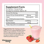 Inositol Supplement Powder with MTHF Folate + Vitamin D3 | Myo-Inositol & D-Chiro Inositol | Hormonal Balance & Healthy Ovarian Support | Vitamin B8 | Alternative to Inositol Capsules | 30 Servings