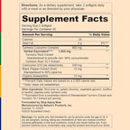 Stop Aging Now - Turmeric Curcumin Complex Supplement - with Black Pepper - 60 Softgels