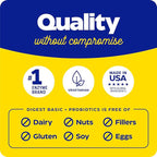 ENZYMEDICA Digest Basic + Probiotics Capsules, 90 Count