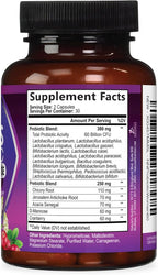 Probiotics 60 Billion CFU Per Serving for Women - 16 Unique Strains, Prebiotics Cranberry & Lactobacillus, PH Balance, Digestive & Gut Health, Vaginal & Immune Support, Women's Probiotic - 60 Capsules
