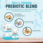 Nature's Physician Probiotics - 100 Billion CFU Per Capsule - 16 Strains + Prebiotics - Best Probiotic Supplement for Women & Men - Supports Immune, Digestive Health, Constipation & Gas - 30 Capsules