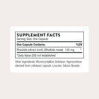 Thorne Rhodiola - Botanical Supplement for Stress Relief - Enhances Sleep, and Mental Focus - 60 Capsules
