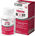 Hemeboost 11.6mg (232mg Heme Iron Pills), High Potency Iron Supplement for Women & Men, High Absorption & Gentle on Stomach, Safe for Use in Pregnancy, 60 Tablets