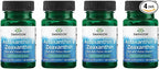 Swanson Astaxanthin & Zeaxanthin Eye Health Supplement for Screen-Heavy Professionals with 4 mg Astaxanthin & 4 mg OmniXan Zeaxanthin (60 Softgels, 4 Pack)