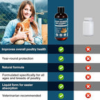 E+S Poultry Vitality Formula | Selenium for Chickens and All Poultry | Nutrient Support Liquid for Energy Balance and Mobility | Feed Mix Additive for Healthy Growth,3.4 fl oz