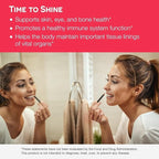 EZ Melts Vitamin A - Skin, Eye & Bone Health Supplement - Supports Healthy Nervous System - No Artificial Flavors - Non-GMO & Vegan - Strawberry Blast - 120 Dissolvable Tablets (120 Servings)