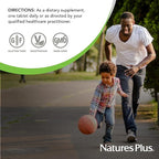 NaturesPlus Hema-Plex Iron - 30 Slow-Release Tablets - 85 mg Chelated Iron - Total Blood Health - with Vitamin C & Bioflavonoids - Non GMO, Vegetarian & Gluten Free - 30 Servings