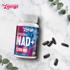 Liposomal NAD+ Supplement 1200mg High Absorption, Cellular Energy & Mitochondrial Support, NAD Plus for Longevity & Vitality, Anti-Aging Formula, 120 Softgels