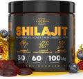 Peak Revival Shilajit Gummies with Manuka Honey - Promotes Optimal Recovery, Increases Energy & Endurance, Mixed Berry Flavor, 100mg per Serving, 60 Count (30 Servings)