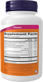 NOW Foods Supplements, Vitamin B-50 mg, Energy Production*, Nervous System Health*, 100 Veg Capsules