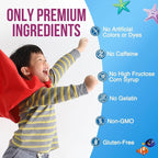 Kids Immune Support Supplement Gummies - Daily Childrens Vitamins C, Zinc & Echinacea - Gummy for Kids Immune Support, Ages 4 and Up, Natural Berry Flavor, Non-GMO, Gluten-Free & Vegan - 90 Gummies