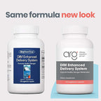 ARG DIM Enhanced Delivery System - Supports Estrogen Metabolism - Delivers 300 mg Bioavailable Diindolylmethane Complex - Vegetarian & Soy-Free - 30 Servings - 120 Capsules