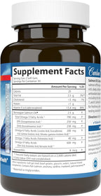 Carlson Labs Salmon Oil Complete Soft Gels, 60 Count