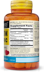 MASON NATURAL Magnesium & Vitamin D3 with Turmeric, 180,Day Supply, Dietary Supplement for Daily Wellness Support, 60 Tablets (Pack of 3)